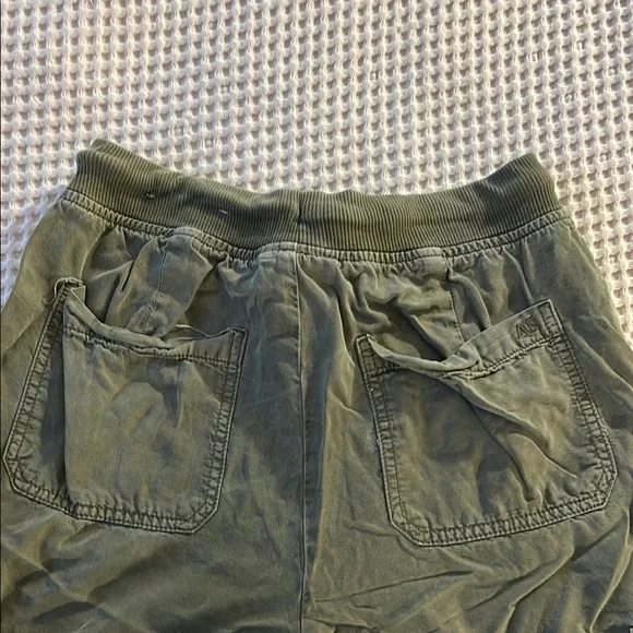 Olive Green Cargo Joggers - Picture 6 of 7